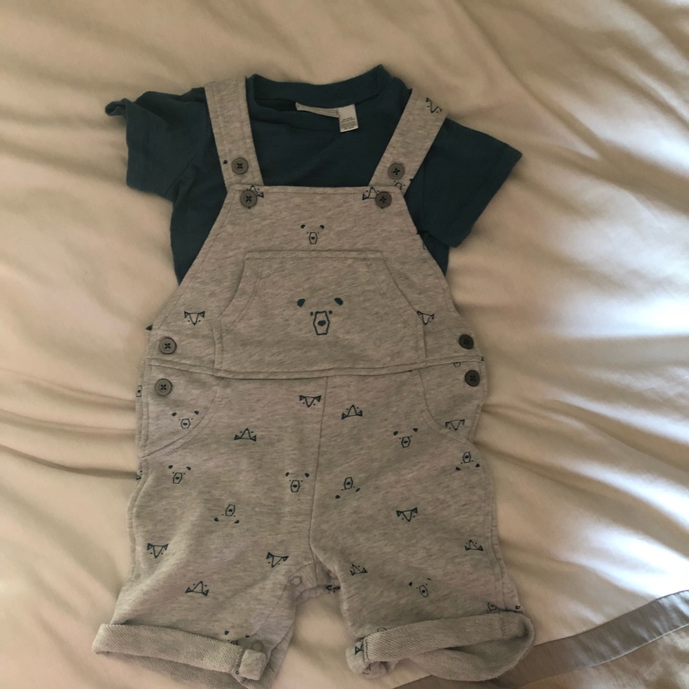 Overall Short Set - 24 mos (Gently Used) - Picture 7 of 7